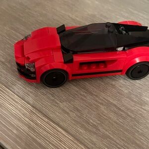 Lego Red Sports Car Building Set